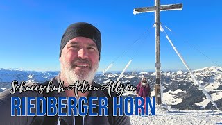 Gipfelglück im Schnee Riedberger Horn SchneeschuhAbenteuer vlog 168 [upl. by Goldsworthy955]