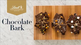 Lindt Chocolate Holiday Bark Recipe [upl. by Ecnirp]