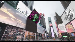 LG gram Pro  Times Square sighting  LG [upl. by Aydidey]