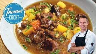 Irish Stew  klassisches Eintopf Gericht [upl. by Nawk]