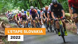 Bratislavu obsadili cyklisti  LEtape Slovakia 2022 [upl. by Anayhd]