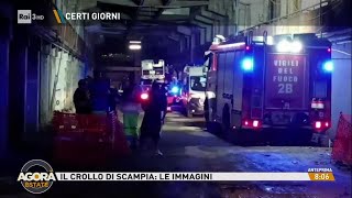 La tragedia di Scampia le immagini del crollo  Agorà Estate 23072024 [upl. by Lira]