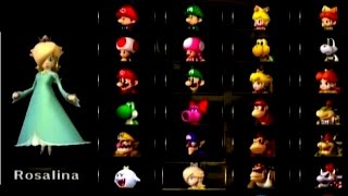 Mario Kart Wii  All Characters amp Vehicles [upl. by Alad]