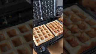 waffles pancakes bananarecipe shorts youtubeshort highlights easyrecipe [upl. by Nylesoj]