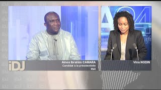 LINVITE DU JOUR avec Ainea Ibrahim CAMARA Candidat à la présidentielle [upl. by Arbma711]