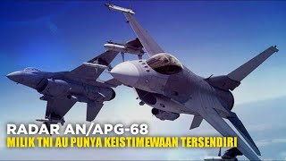 Radar AN APG 68 yang Diandalkan F 16 C D 52ID TNI AU Rupanya Memiliki Keistimewaan Tersendiri [upl. by Mw]