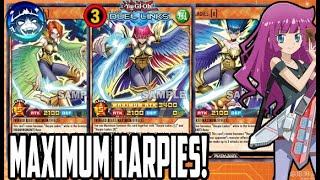 💥EL NUEVO MAXIMUM DECK F2P PARA RUSH🤑  NUEVO HARPIES RUSH DECK  YuGiOh Duel Links [upl. by Ahsik761]