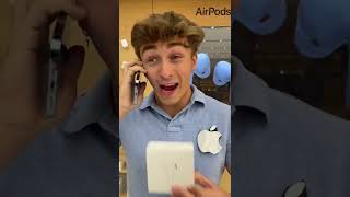 Dropped AirPods in the Toilet 😱😂 shorts [upl. by Ambler]