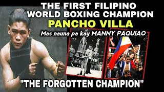 May mas sikat pa pala kay PAQUIAO na unang pinoy WORLD BOXING CHAMPION na si PANCHO VILLA [upl. by Einalem]