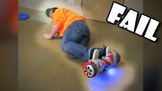 Epic Hoverboard fails Compilation January 2019  FunToo [upl. by Yarvis]