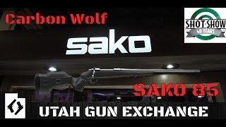 SHOT Show  2018 NEW Sako 85 Precision Rifle [upl. by Rezeile140]