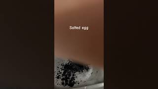 Salted egg saltedeggs saltedeggyolk viralshorts [upl. by Nnyled]