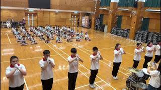 步操示範  2024 HONG KONG MARCHING BAND INTERFLOW [upl. by Morven]