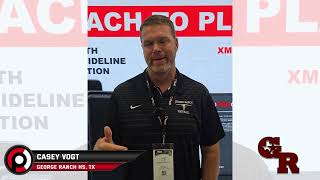 Casey Vogt  George Ranch HS TX  ProCom Testimonial  THSCA 2024 [upl. by Anurag]