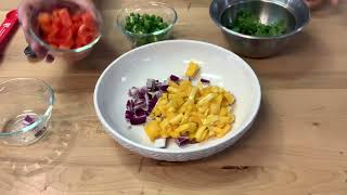 Learn How to Make Mango Salsa with Chugwater Chili [upl. by Bui414]