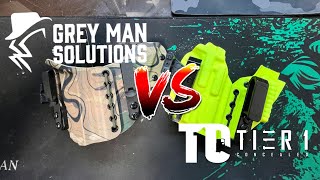 Holster Battle Greyman Solutions vs Tier1 Concealed [upl. by Gerrard]