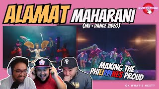 Alamat  Maharani MV amp Dance performance  REACTION  THIS SONG IS A CERTIFIED BANGER [upl. by Wawro589]