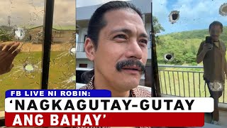 Robin Padilla sa Live Video NagkaGutayGutay ang Bahay [upl. by Gnilrits232]