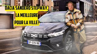 Dacia Sandero Stepway 2023  Usage urbain [upl. by Yrod]