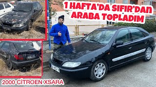 1 HAFTA’da SIFIR’dan ARABA TOPLADIM DÜŞÜK BÜTÇELİ [upl. by Oraneg]