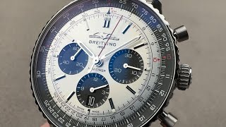 Breitling Navitimer B01 Chronograph 46 AB0137211C1P1 Breitling Watch Review [upl. by Cunningham]