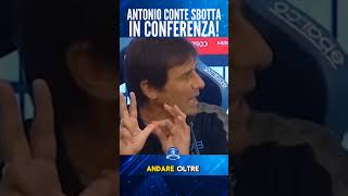 Antonio Conte SBOTTA in conferenza post NapoliModena [upl. by Yessac763]