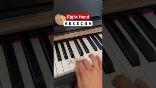 Super Easy ❤️ piano pianotutorial proplayer pianolessons pianotips tips skills [upl. by Merla]