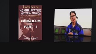 CAUSTICUM PART  1  A LECTURES ON HOMOEOPATHIC MATERIA MEDICA BY KENT [upl. by Anovad162]