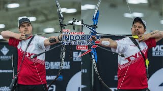 2023 USA ARCHERY INDOOR NATIONAL FINALS  Mens Recurve Gold Medal Match [upl. by Ferrell435]