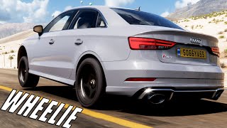 BRUTAL LAUNCH ON THE NEWLY ADDED RS3 IN FORZA HORIZON 5 [upl. by Maiocco]