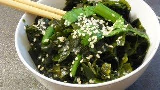 Wakame Seaweed Salad Recipe  Video 6 out of 31 [upl. by Merl]