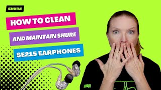 How to Clean and Maintain Shure Earphones  Shure [upl. by Essile]