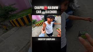 CHAPRI🥵 NA BMW CAR 🚘KA 😱BATTERY🔋 CHORI🥶 KAR LIYA 😡😡shortsfeed zx10r motovlog [upl. by Eladnwahs]