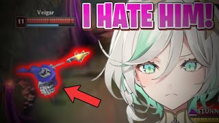 Cecilia Gets Killed Over And Over Again By Veigar And Starts To HATE Him【HOLOLIVE】 [upl. by Bobette]