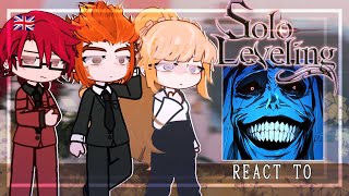 Past Solo Leveling React To Sung Jin Woo  Gacha Club [upl. by Carew5]