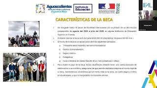 Tu Beca a Francia 2024  Becas de Movilidad Aguascalientes  Francia [upl. by Yeliac]