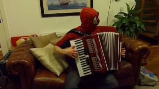 Spiderman plays the pizza song from spiderman 2 the game [upl. by Eedia]