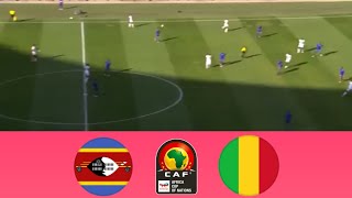 🔴 LIVE Eswatini vs Mali 2025 AFCON Qualifiers Live Match Updates  Group Stage [upl. by Hertz]