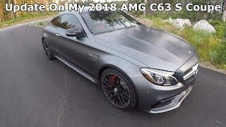 Update On My 2018 C63 S Coupe Talked To The VP Of Merc Canada [upl. by Jacquelynn]