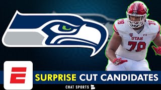 5 SURPRISE Seahawks Cut Candidates Based On ESPN’s 53Man Roster Projection Ft Sataoa Laumea [upl. by Ecnarual]