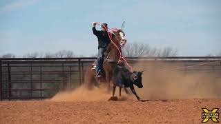 Team Roping Practice Session Featuring Jake Long  X Factor Team Roping [upl. by Ailliw]