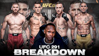 Alex Pereira Hits Harder Than Jan  Israel Adesanyas UFC 291 Fight Breakdown amp Picks [upl. by Otrebcire]