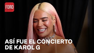 Karol G en el Estadio Azteca 2024 Espectacular primer concierto  Las Noticias [upl. by Ideih]