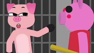 ROBLOX PIGGY CHAPTER 2 Station  Thinknoodles Animated [upl. by Alle]