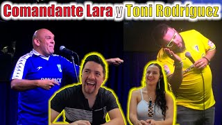 HUMOR ESPAÑOL  Reacción al Comandante Lara y Toni Rodríguez  Chistes Malos [upl. by Jabon]