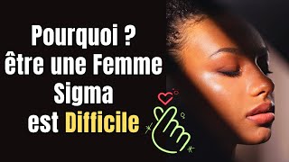 Psychologie féminine  Pourquoi il est difficile d’être une femme Sigma  Stoïcisme [upl. by Tiff]