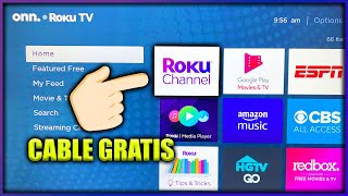 Programación de cable gratis en tu Roku TV con El Roku Channel [upl. by Benetta]