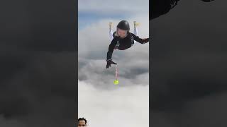 love skyfun skydiving travel skydivevibes paragliding bollywood army song music fyp [upl. by Wenda]