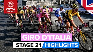 Final Sprint Showdown In Rome  Giro DItalia 2023 Highlights  Stage 21 [upl. by Lipsey]