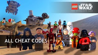 All Cheat Codes in Lego Star Wars Skywalker Saga as of April 2022 [upl. by Main]